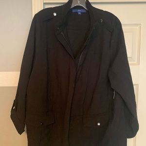 Black jacket 3/4 sleeves XXL